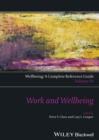 Wellbeing: A Complete Reference Guide, Work and Wellbeing - Book