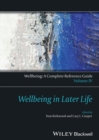 Wellbeing: A Complete Reference Guide, Wellbeing in Later Life - Book