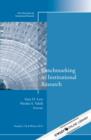 Benchmarking in Institutional Research : New Directions for Institutional Research, Number 156 - Book