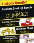 Business Start Up For Dummies Three e-book Bundle: Starting a Business For Dummies, Business Plans For Dummies, Understanding Business Accounting For Dummies - Book
