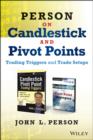 Person on Candlesticks and Pivot Points : Trade Setups and Triggers (Book/DVD Set) - Book