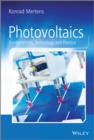 Photovoltaics : Fundamentals, Technology and Practice - Book