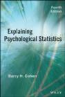 Explaining Psychological Statistics - eBook