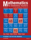 Mathematics for Elementary Teachers: A Contemporary Approach 10e Student Activity Manual - Book