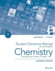 Student Solutions Manual to accompany Chemistry: The Molecular Nature of Matter, 7e - Book