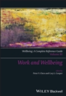 Wellbeing: A Complete Reference Guide, Work and Wellbeing - eBook