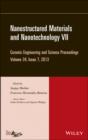 Nanostructured Materials and Nanotechnology VII, Volume 34, Issue 7 - Book