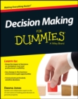 Decision Making For Dummies - Book