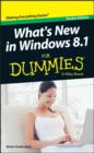 What's New in Windows 8.1 For Dummies - eBook