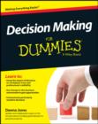 Decision Making For Dummies - eBook