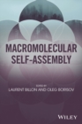 Macromolecular Self-Assembly - Book