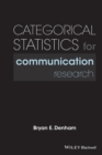 Categorical Statistics for Communication Research - Book