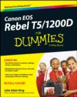Canon EOS Rebel T5/1200D For Dummies - Book