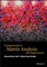 Fundamentals of Matrix Analysis with Applications - Book