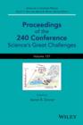 Proceedings of the 240 Conference : Science's Great Challenges, Volume 157 - eBook