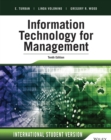 Information Technology for Management : Advancing Sustainable, Profitable Business Growth - Book