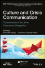 Culture and Crisis Communication : Transboundary Cases from Nonwestern Perspectives - Book