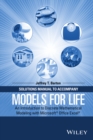 Solutions Manual to Accompany Models for Life : An Introduction to Discrete Mathematical Modeling with Microsoft Office Excel - eBook