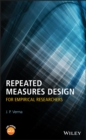 Repeated Measures Design for Empirical Researchers - Book