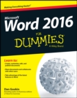 Word 2016 For Dummies - Book
