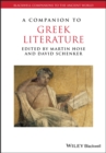 A Companion to Greek Literature - Book