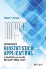 Introduction to Biostatistical Applications in Health Research with Microsoft Office Excel - Book