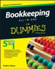 Bookkeeping All-In-One For Dummies - Book