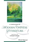 COMPANION TO MODERN CHINESE LITERATURE - Book