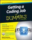 Getting a Coding Job For Dummies - eBook