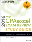 Wiley CPAexcel Exam Review 2016 Study Guide January : Financial Accounting and Reporting - Book
