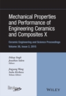 Mechanical Properties and Performance of Engineering Ceramics and Composites X : A Collection of Papers Presented at the 39th International Conference on Advanced Ceramics and Composites, Volume 36, I - eBook
