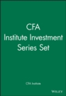 Cfa Institute Investment Series Set - Book