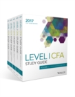 Wiley Study Guide for 2017 Level I CFA Exam: Complete Set - Book