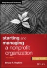 Starting and Managing a Nonprofit Organization : A Legal Guide - Book