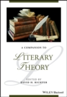 A Companion to Literary Theory - Book