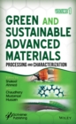 Green and Sustainable Advanced Materials, Volume 1 : Processing and Characterization - Book