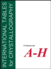 International Tables for Crystallography, 9 Volume Set: Volumes A - H - Book