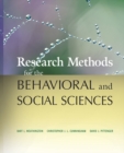 Research Methods for the Behavioral and Social Sciences - eBook