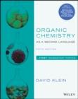 Organic Chemistry as a Second Language : First Semester Topics - eBook