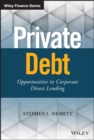 Private Debt : Opportunities in Corporate Direct Lending - Book