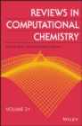 Reviews in Computational Chemistry, Volume 31 - Book