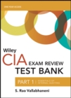 Wiley CIA Test Bank 2019 : Part 1, Essentials of Internal Auditing (1-year access) - Book