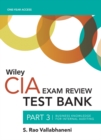 Wiley CIAexcel Test Bank 2019 : Part 3, Business Knowledge for Internal Auditing (2-year access) - Book