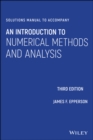 Solutions Manual to accompany An Introduction to Numerical Methods and Analysis - Book
