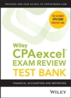 Wiley CPAexcel Exam Review 2020 Test Bank : Financial Accounting and Reporting (1-year access) - Book