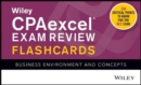 Wiley CPAexcel Exam Review 2020 Flashcards : Business Environment and Concepts - Book