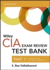 Wiley CIA Test Bank 2020 : Part 1, Essentials of Internal Auditing (1-year access) - Book