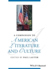 A Companion to American Literature and Culture - Book