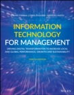 Information Technology for Management : Driving Digital Transformation to Increase Local and Global Performance, Growth and Sustainability - eBook