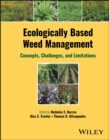Ecologically Based Weed Management : Concepts, Challenges, and Limitations - Book